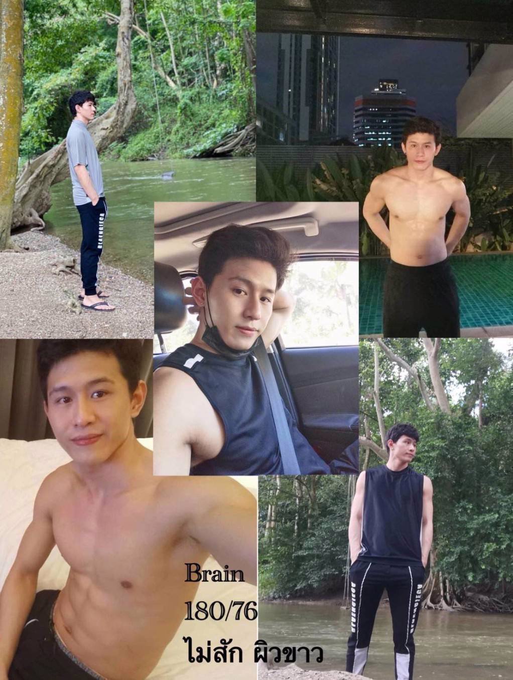 🔥🔥ร้อนเงินรับงานครั้งแรก ผช หล่อ สูง180 รับนวดนาบเกย์ผชไบรับหมด โทร0823999860