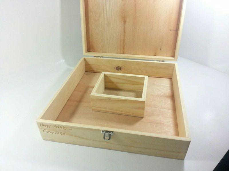 รับผลิตกล่องไม้