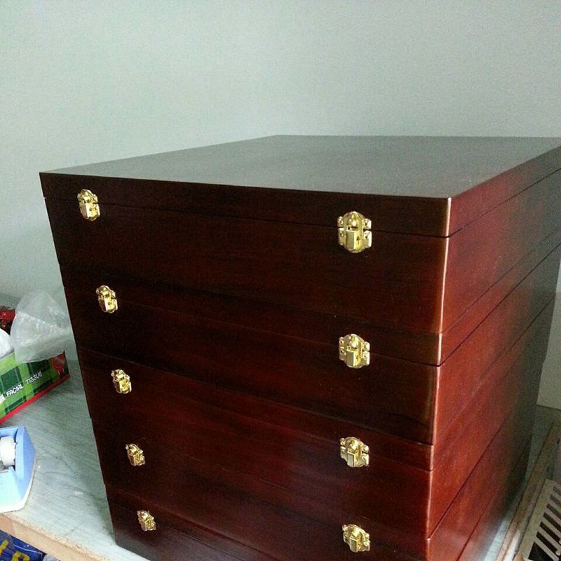 รับผลิตกล่องแพคเกจสินค้าจากงานไม้