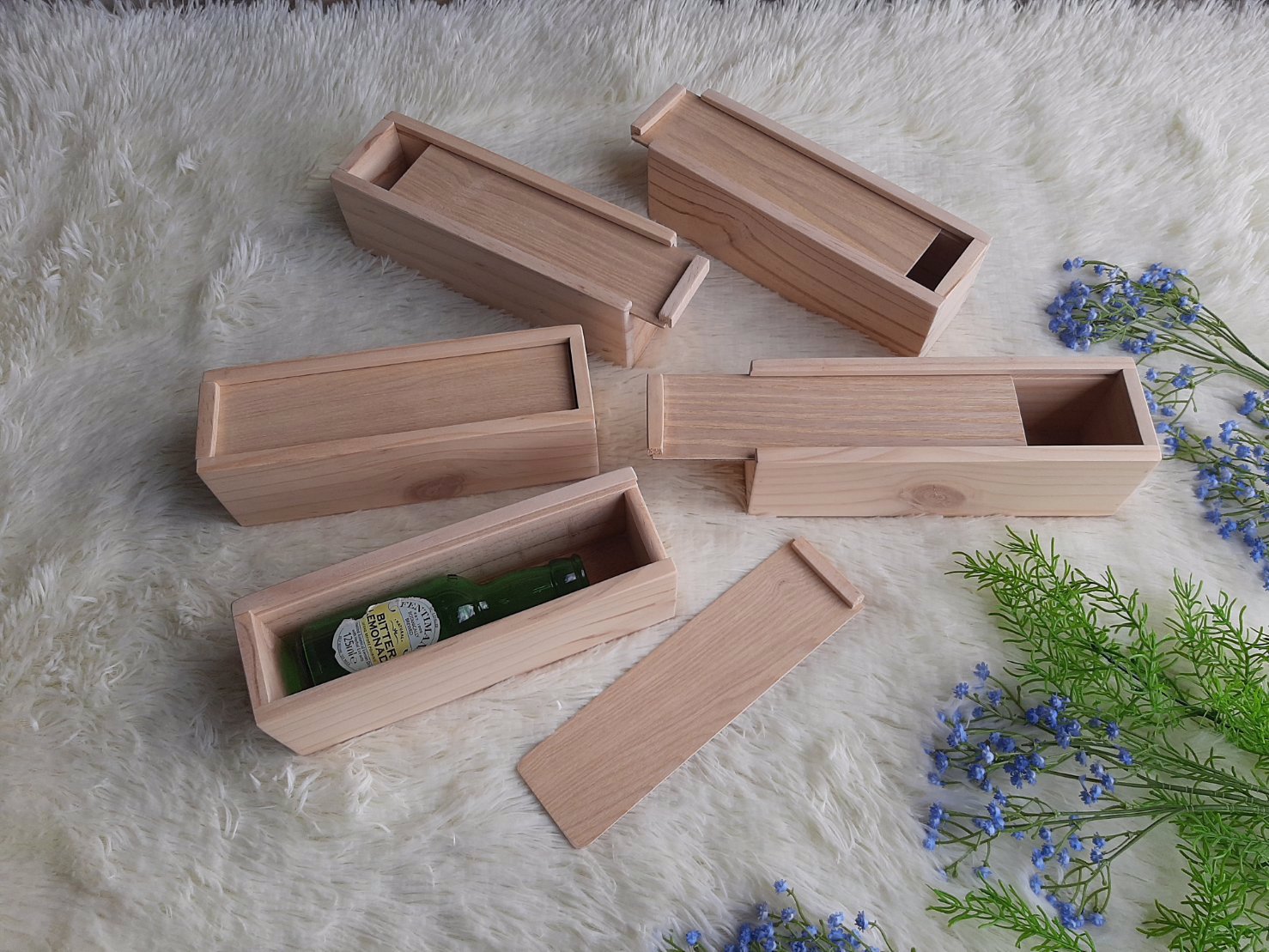 กล่องไม้ใส่เหล้าไซต์เล็ก