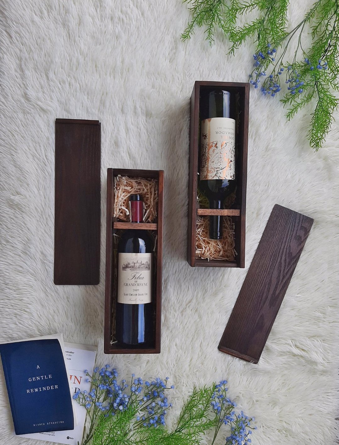 กล่องใส่ไวน์ แบบ 1 ขวด