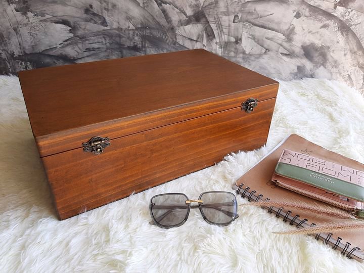 กล่องไม้ใส่ของสไตล์วินเทจ