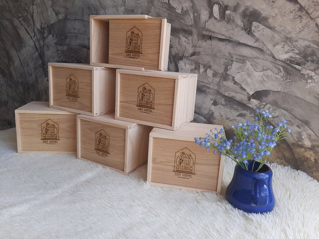 กล่องไม้ฝาสไลด์