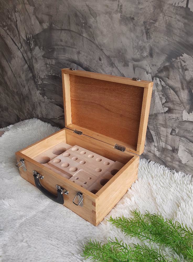 กล่องกระเป๋าไม้