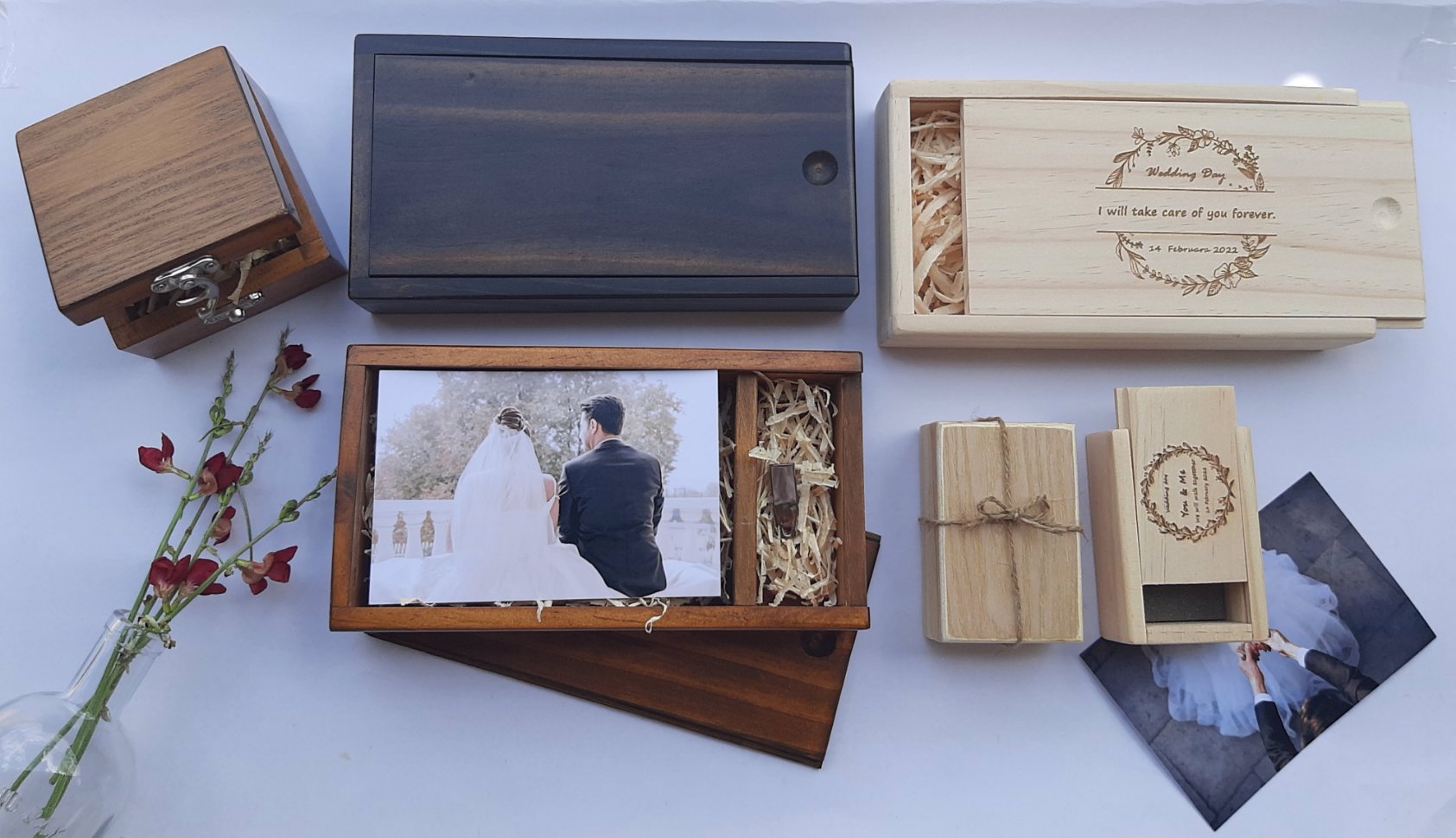 กล่องไม้งานแต่งงาน