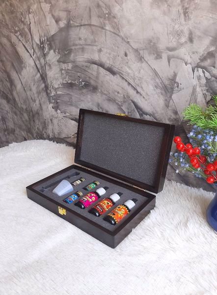 กล่องไม้ใส่ชุดยาไก่ชน