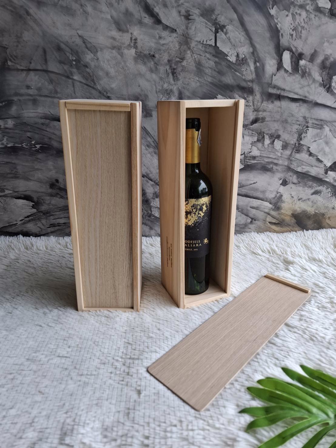 กล่องไวน์แบบ 1 ขวด