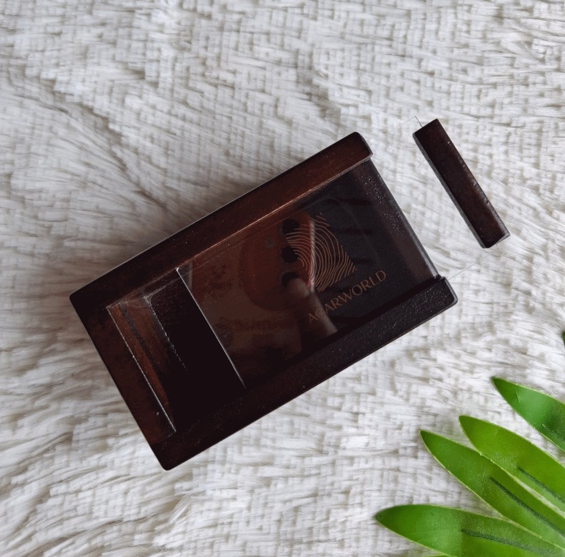 กล่องไม้ใส่ไม้หอม