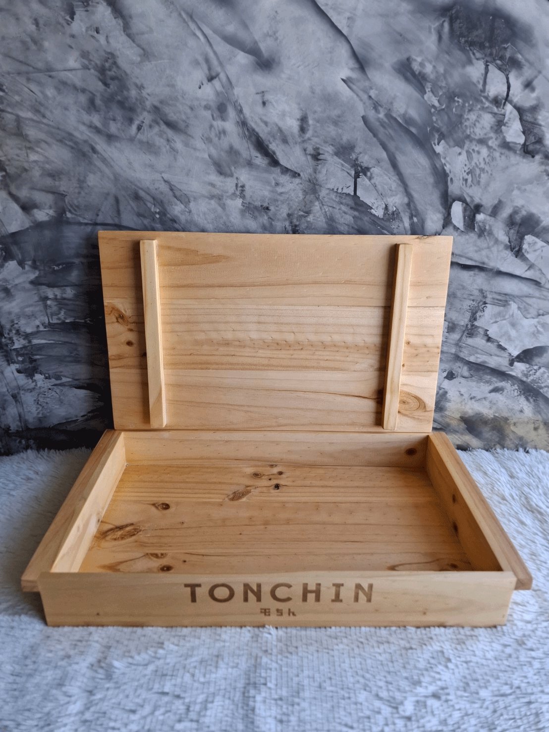 ถาดไม้ฝาครอบ