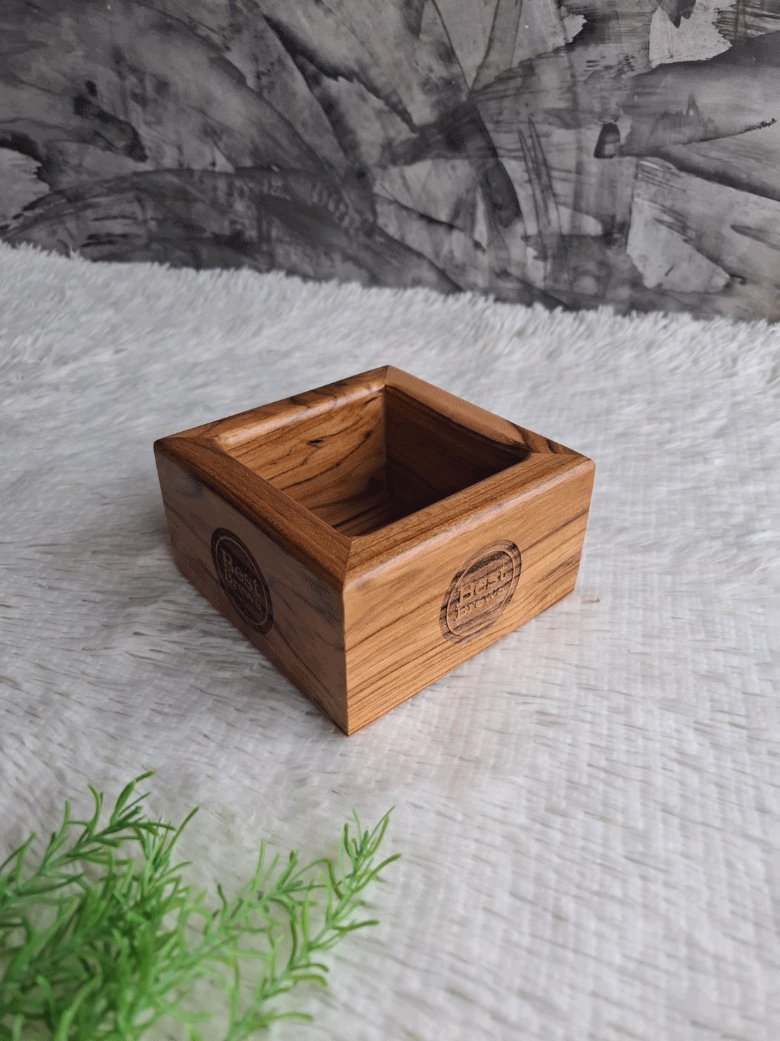 ถาดไม้สัก