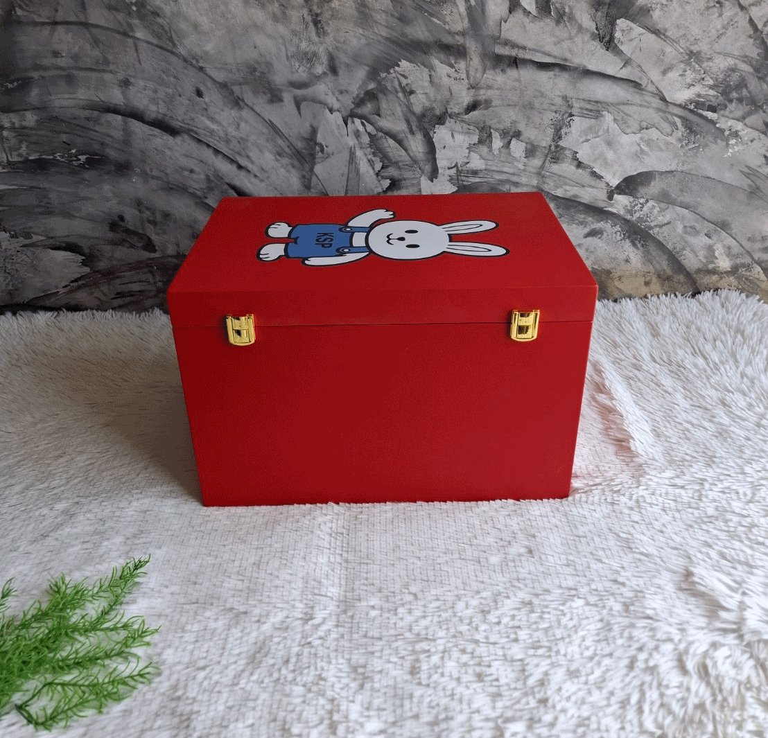 กล่องไม้เก็บของ