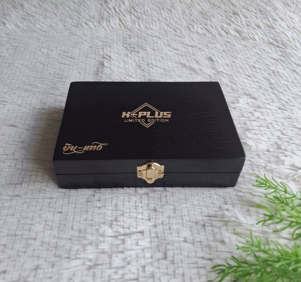 กล่องไม้ใส่น้ำยาไก่ซน