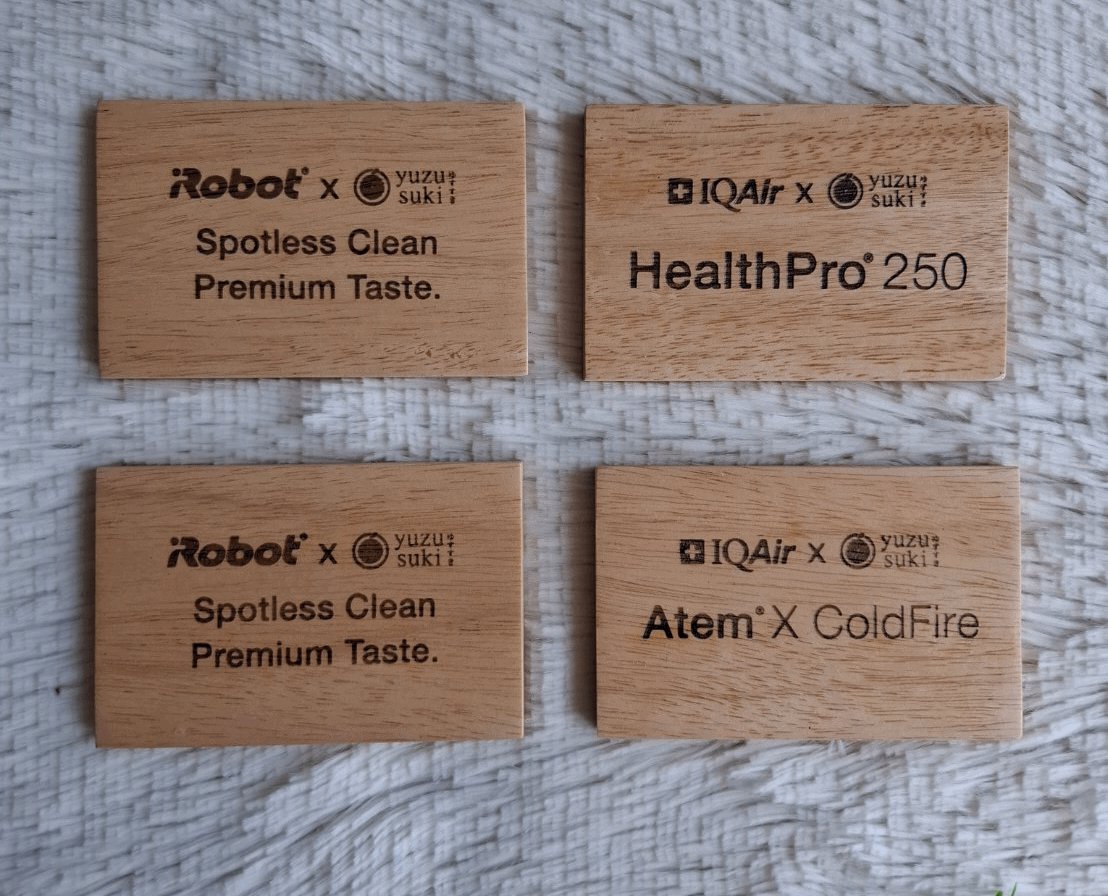 งานแผ่นป้ายไม้ยางพารา