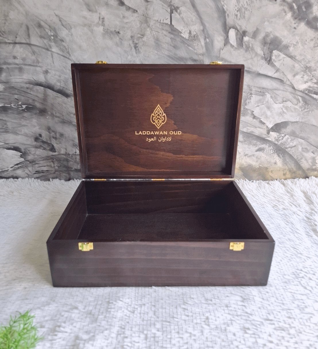 กล่องไม้สนแบบฝาล็อค